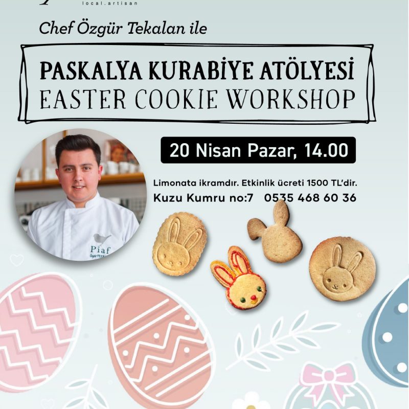 Easter Cookie Workshop Paskalya Kurabiye Atölyesi